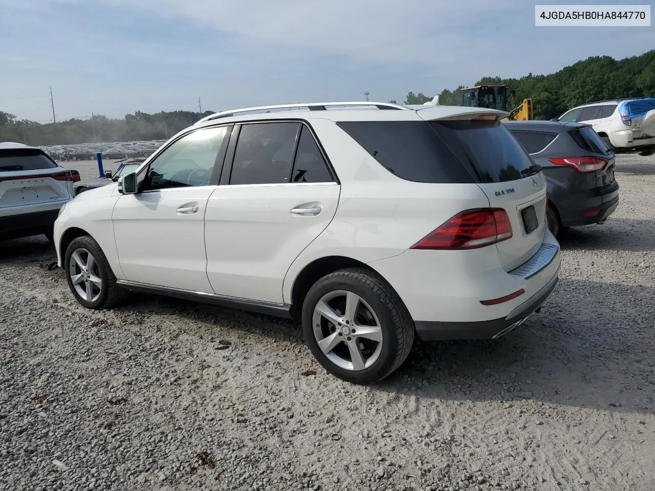 2017 Mercedes-Benz Gle 350 4Matic VIN: 4JGDA5HB0HA844770 Lot: 68534064