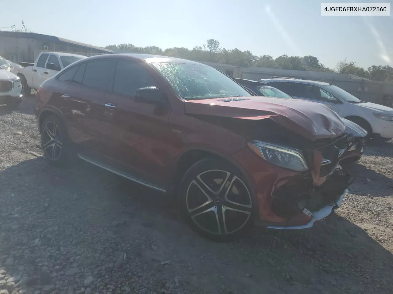 2017 Mercedes-Benz Gle Coupe 43 Amg VIN: 4JGED6EBXHA072560 Lot: 69270444