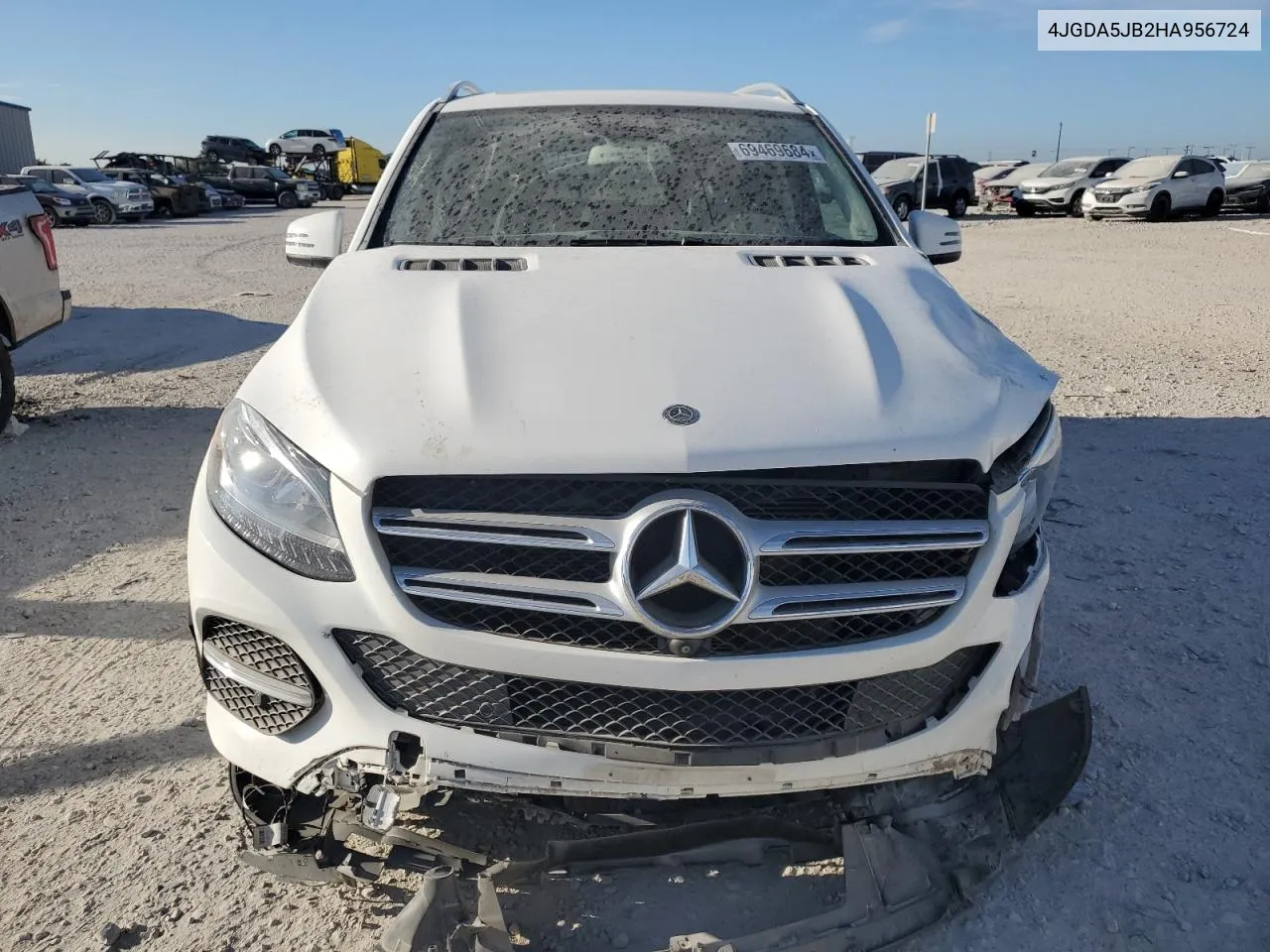 2017 Mercedes-Benz Gle 350 VIN: 4JGDA5JB2HA956724 Lot: 69469684