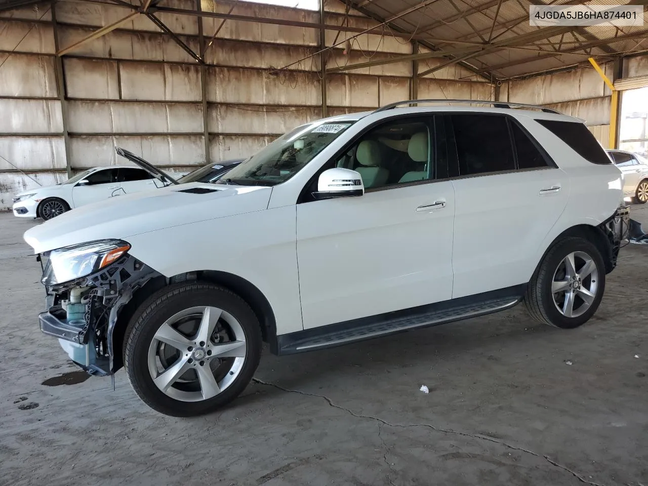 2017 Mercedes-Benz Gle 350 VIN: 4JGDA5JB6HA874401 Lot: 69898874