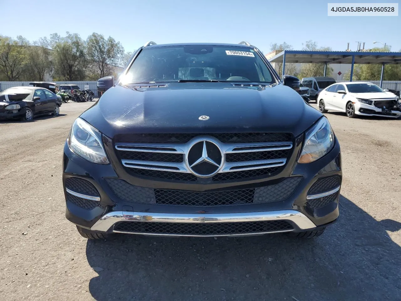 2017 Mercedes-Benz Gle 350 VIN: 4JGDA5JB0HA960528 Lot: 70053154