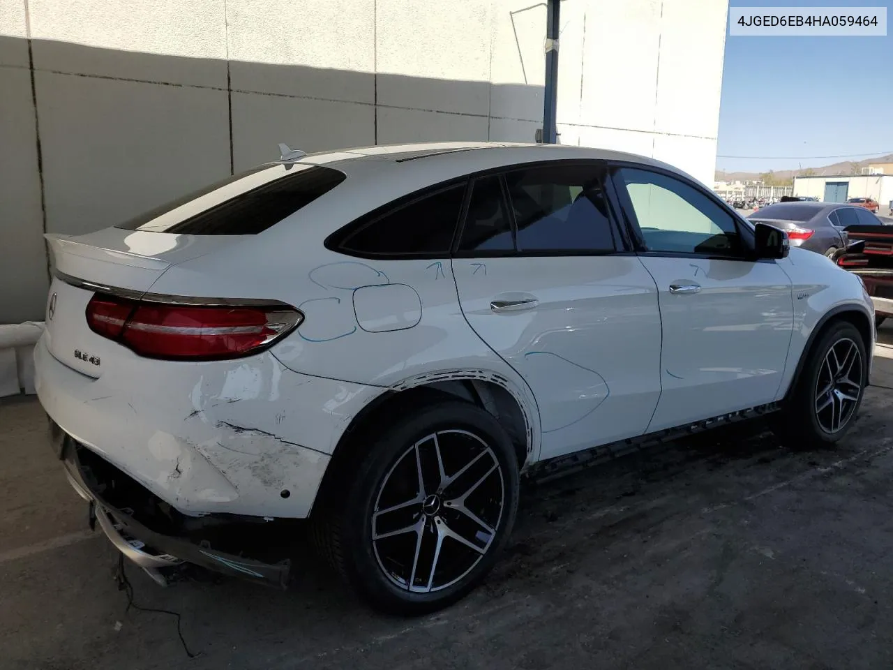 2017 Mercedes-Benz Gle Coupe 43 Amg VIN: 4JGED6EB4HA059464 Lot: 70327094