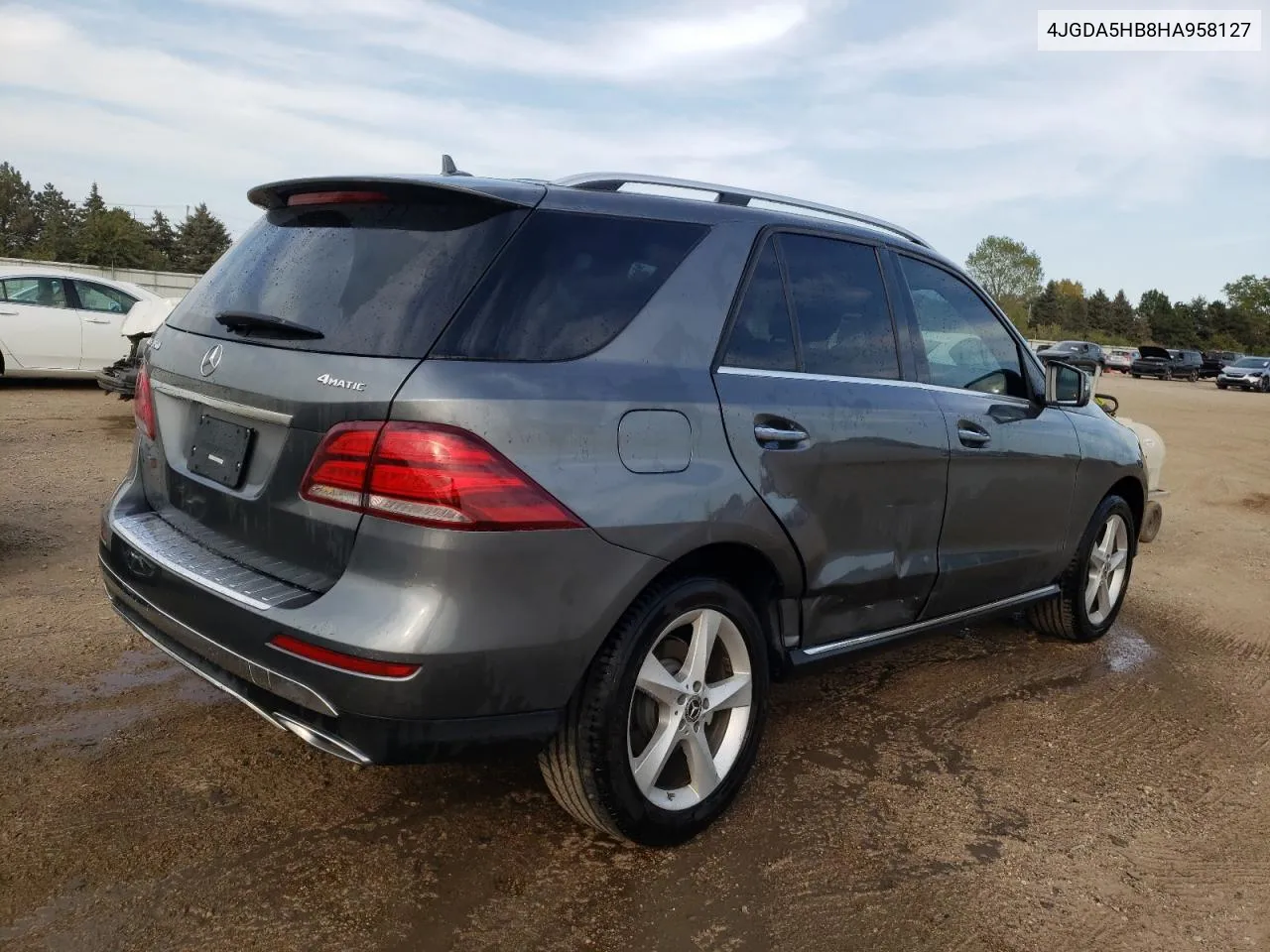 2017 Mercedes-Benz Gle 350 4Matic VIN: 4JGDA5HB8HA958127 Lot: 71423204