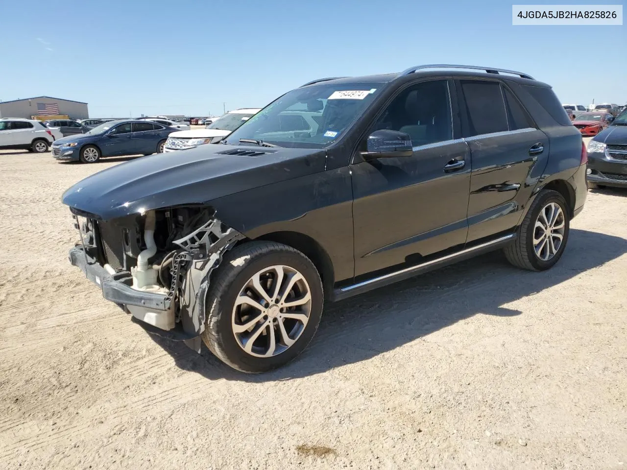 2017 Mercedes-Benz Gle 350 VIN: 4JGDA5JB2HA825826 Lot: 71644974