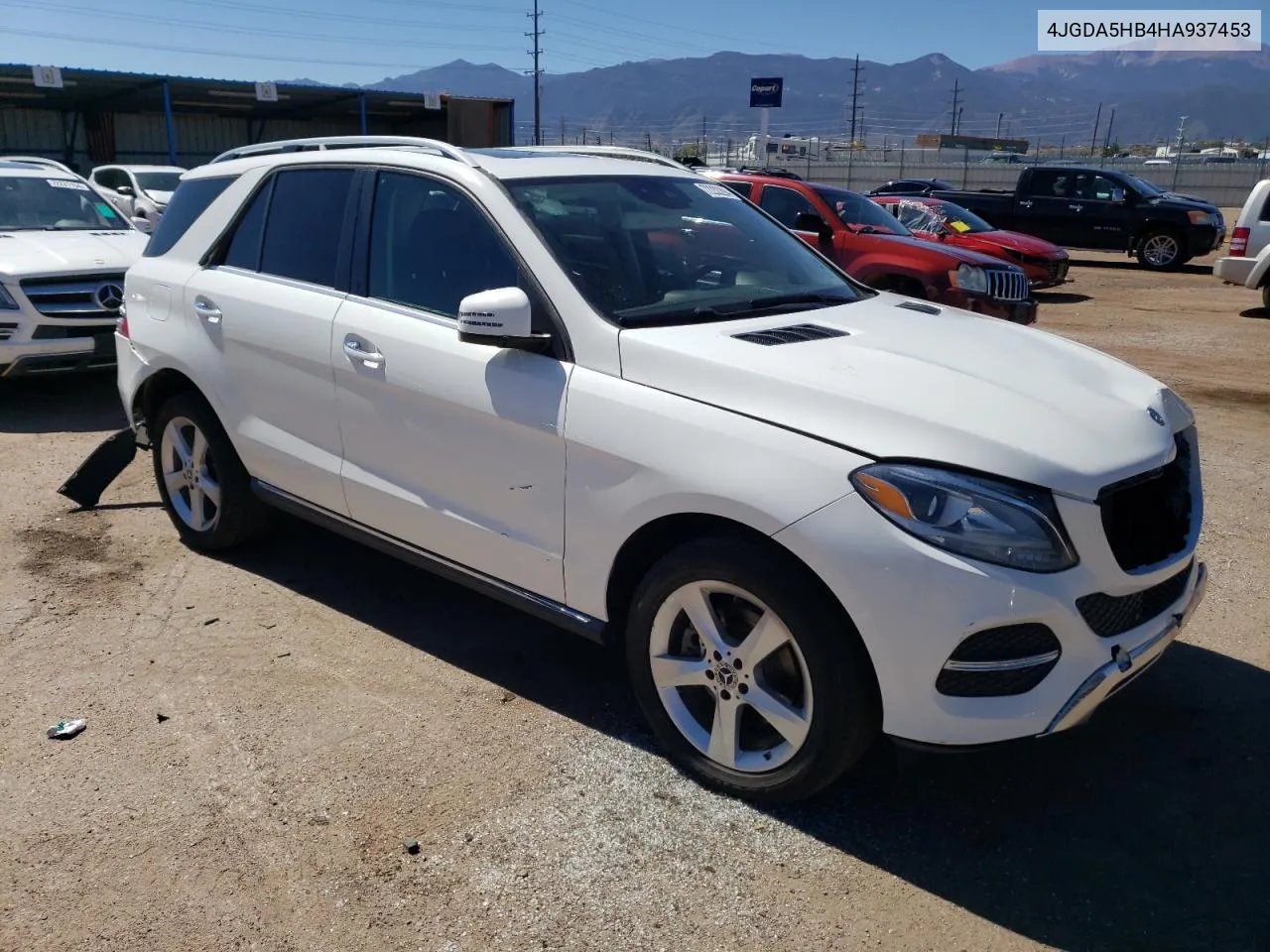 2017 Mercedes-Benz Gle 350 4Matic VIN: 4JGDA5HB4HA937453 Lot: 72232294