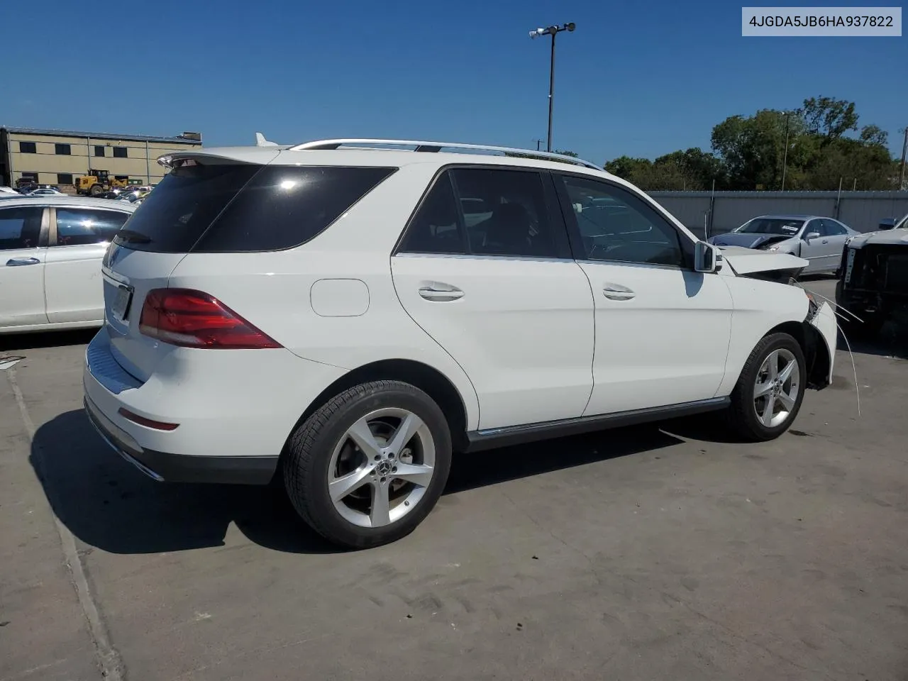 2017 Mercedes-Benz Gle 350 VIN: 4JGDA5JB6HA937822 Lot: 72545184