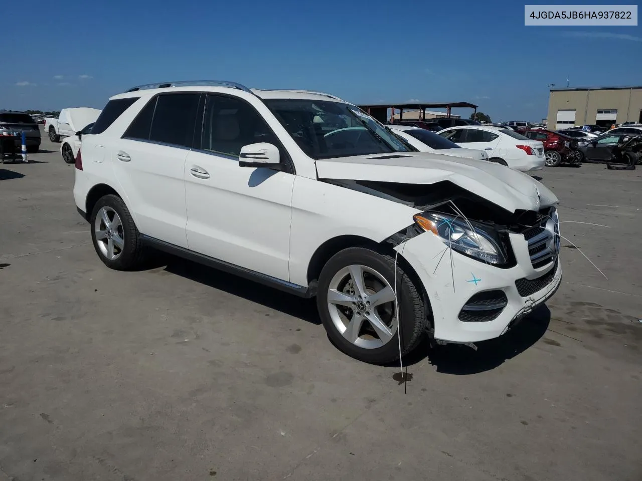 2017 Mercedes-Benz Gle 350 VIN: 4JGDA5JB6HA937822 Lot: 72545184