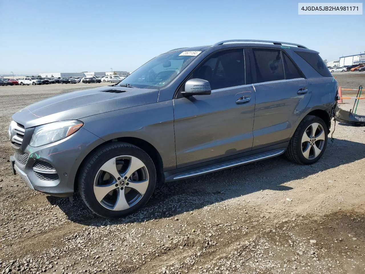 2017 Mercedes-Benz Gle 350 VIN: 4JGDA5JB2HA981171 Lot: 73601184