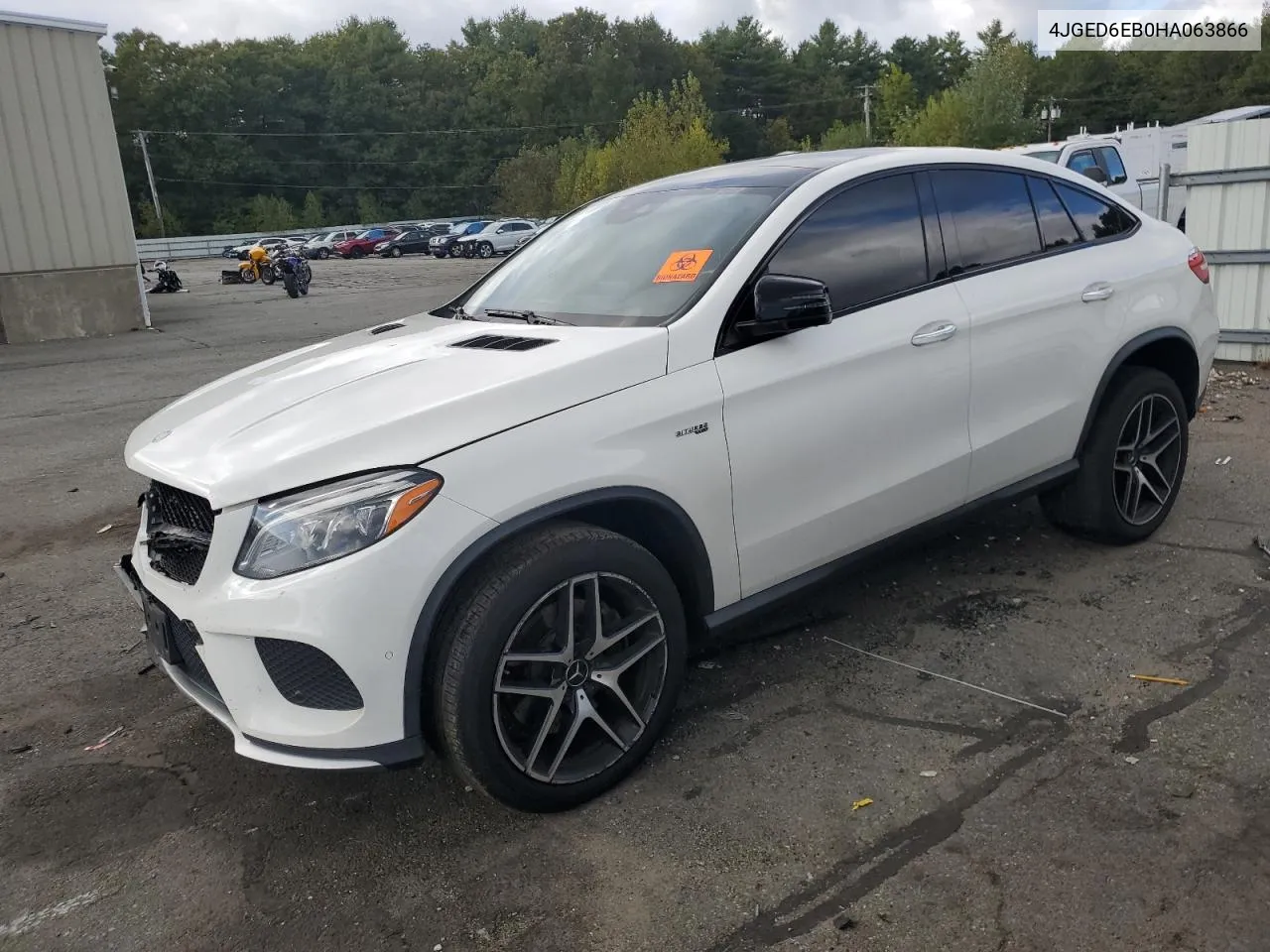 2017 Mercedes-Benz Gle Coupe 43 Amg VIN: 4JGED6EB0HA063866 Lot: 73935644