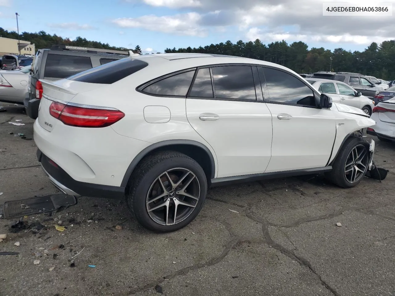 2017 Mercedes-Benz Gle Coupe 43 Amg VIN: 4JGED6EB0HA063866 Lot: 73935644