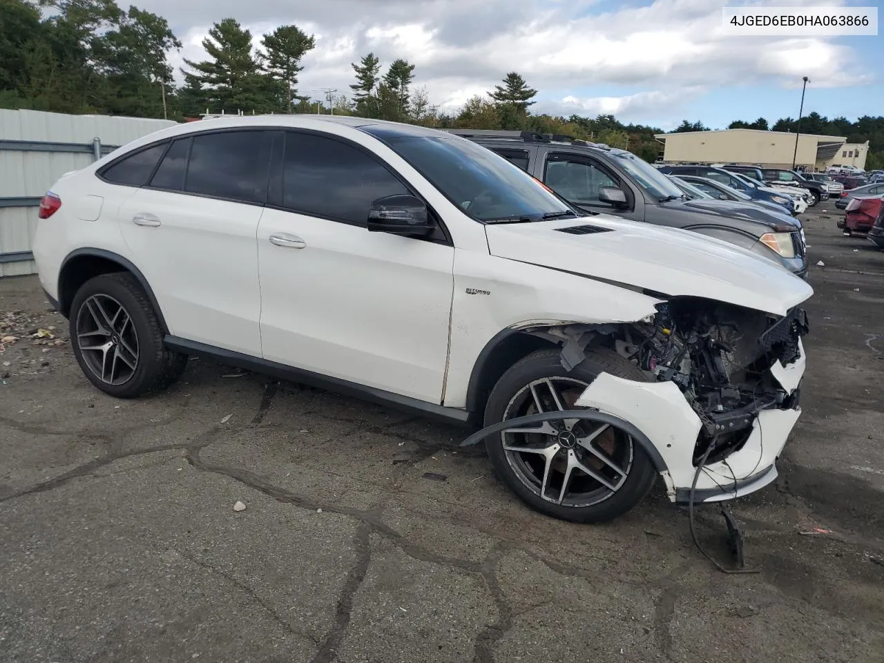 2017 Mercedes-Benz Gle Coupe 43 Amg VIN: 4JGED6EB0HA063866 Lot: 73935644