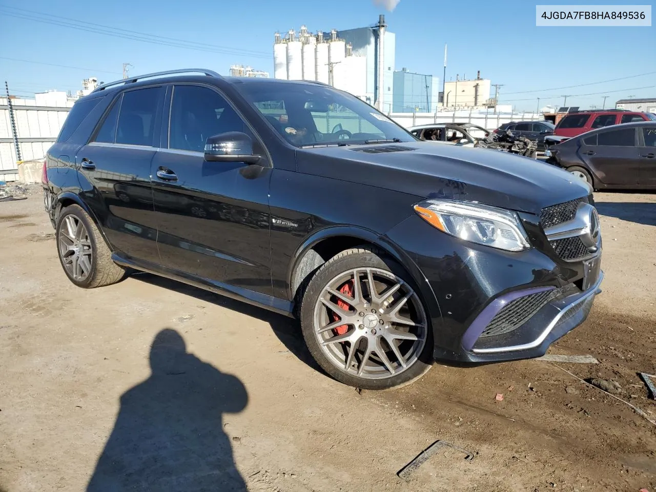 2017 Mercedes-Benz Gle 63 Amg-S 4Matic VIN: 4JGDA7FB8HA849536 Lot: 74378894