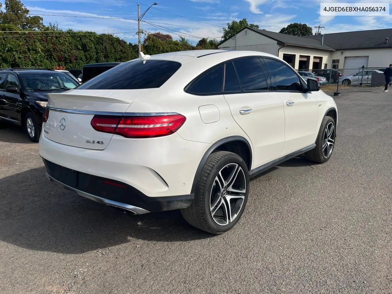 2017 Mercedes-Benz Gle Coupe 43 Amg VIN: 4JGED6EBXHA056374 Lot: 74400834