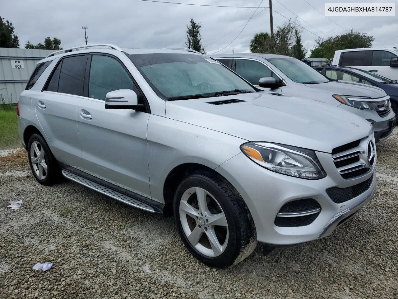 2017 Mercedes-Benz Gle 350 4Matic VIN: 4JGDA5HBXHA814787 Lot: 74446634