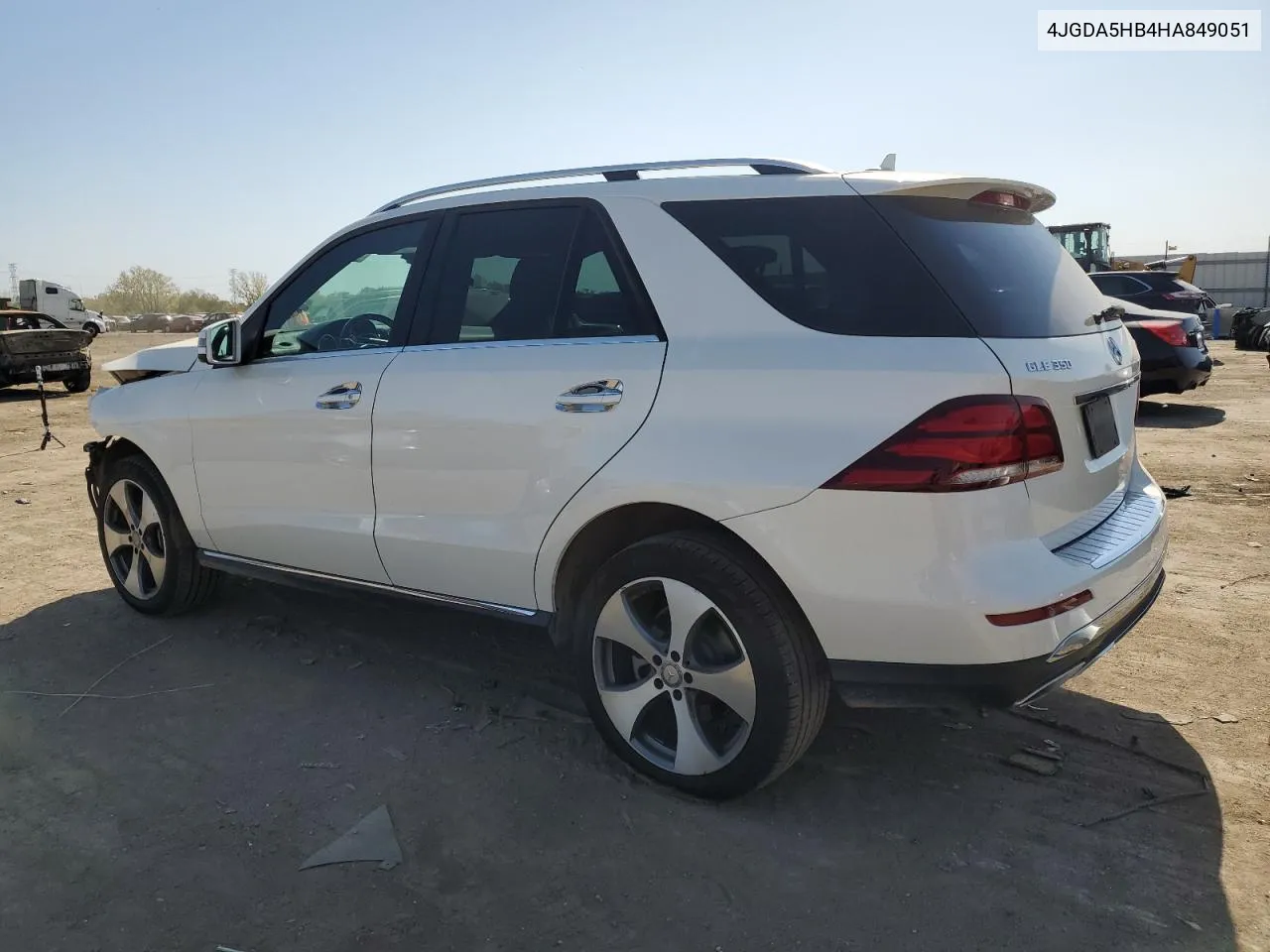 2017 Mercedes-Benz Gle 350 4Matic VIN: 4JGDA5HB4HA849051 Lot: 74815444