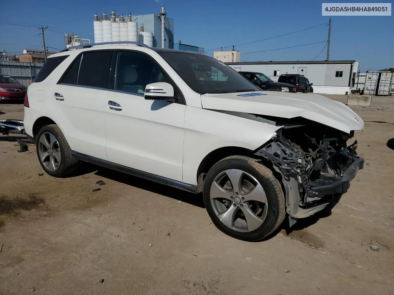 2017 Mercedes-Benz Gle 350 4Matic VIN: 4JGDA5HB4HA849051 Lot: 74815444