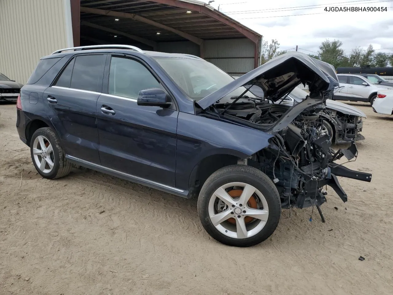 2017 Mercedes-Benz Gle 350 4Matic VIN: 4JGDA5HB8HA900454 Lot: 74838094