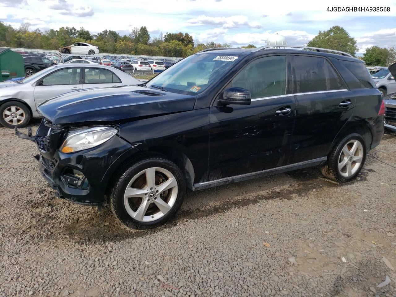 2017 Mercedes-Benz Gle 350 4Matic VIN: 4JGDA5HB4HA938568 Lot: 75338694