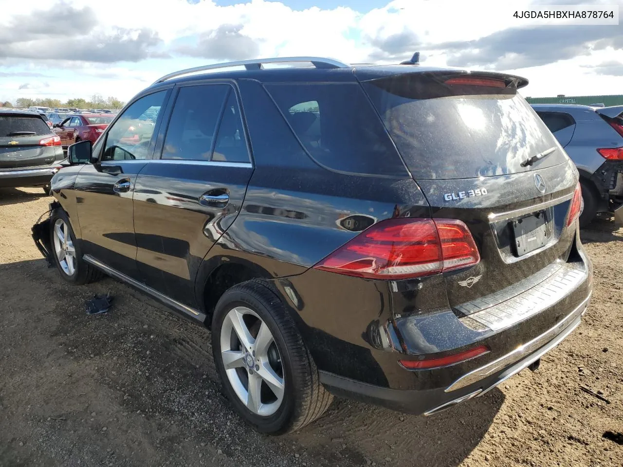 2017 Mercedes-Benz Gle 350 4Matic VIN: 4JGDA5HBXHA878764 Lot: 76193554