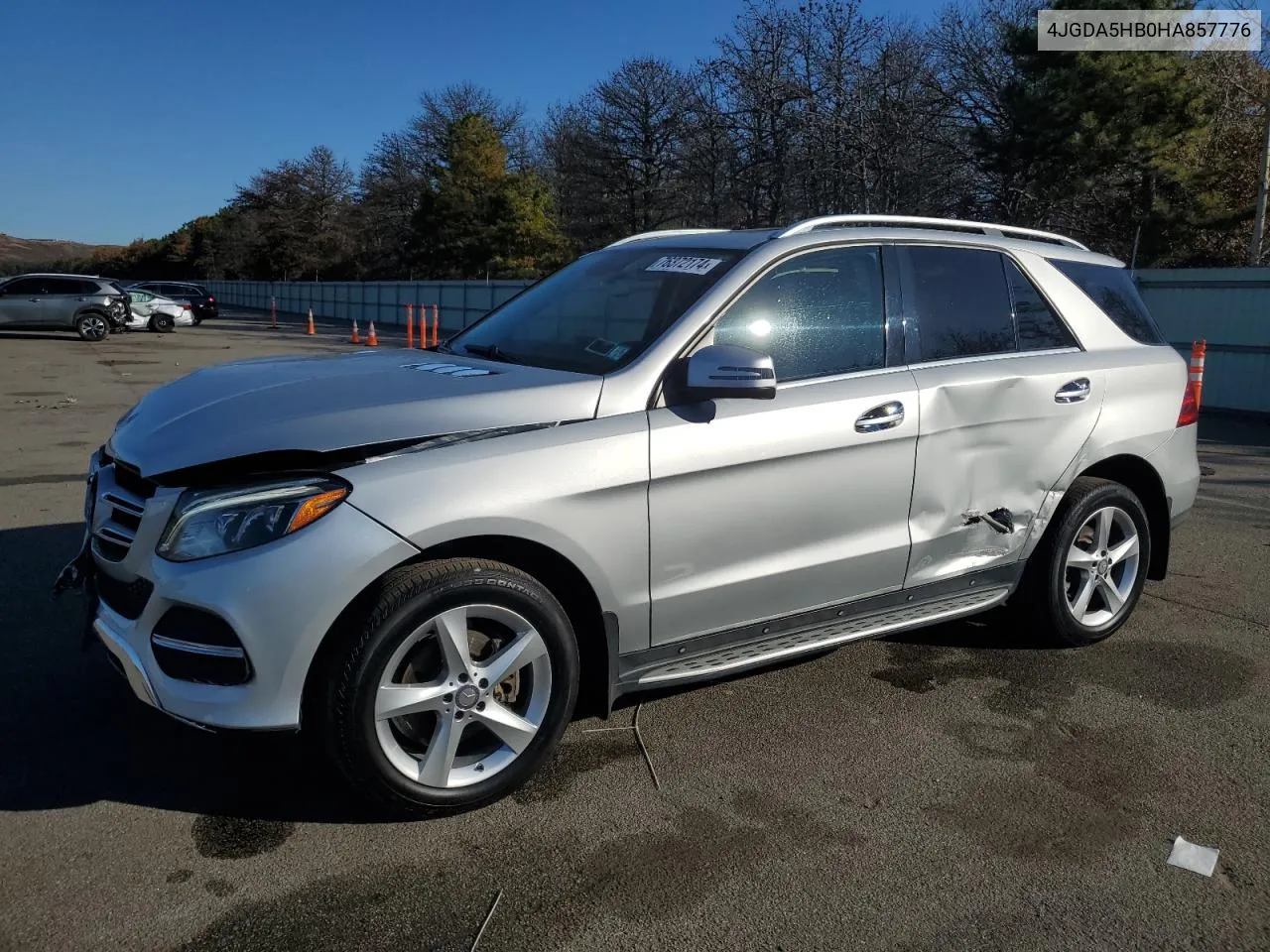 2017 Mercedes-Benz Gle 350 4Matic VIN: 4JGDA5HB0HA857776 Lot: 76372174