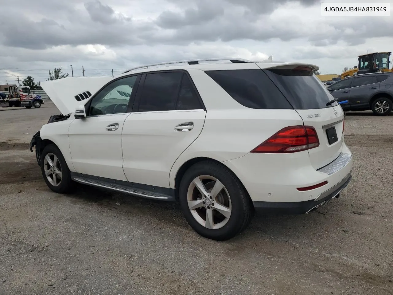 2017 Mercedes-Benz Gle 350 VIN: 4JGDA5JB4HA831949 Lot: 76410294