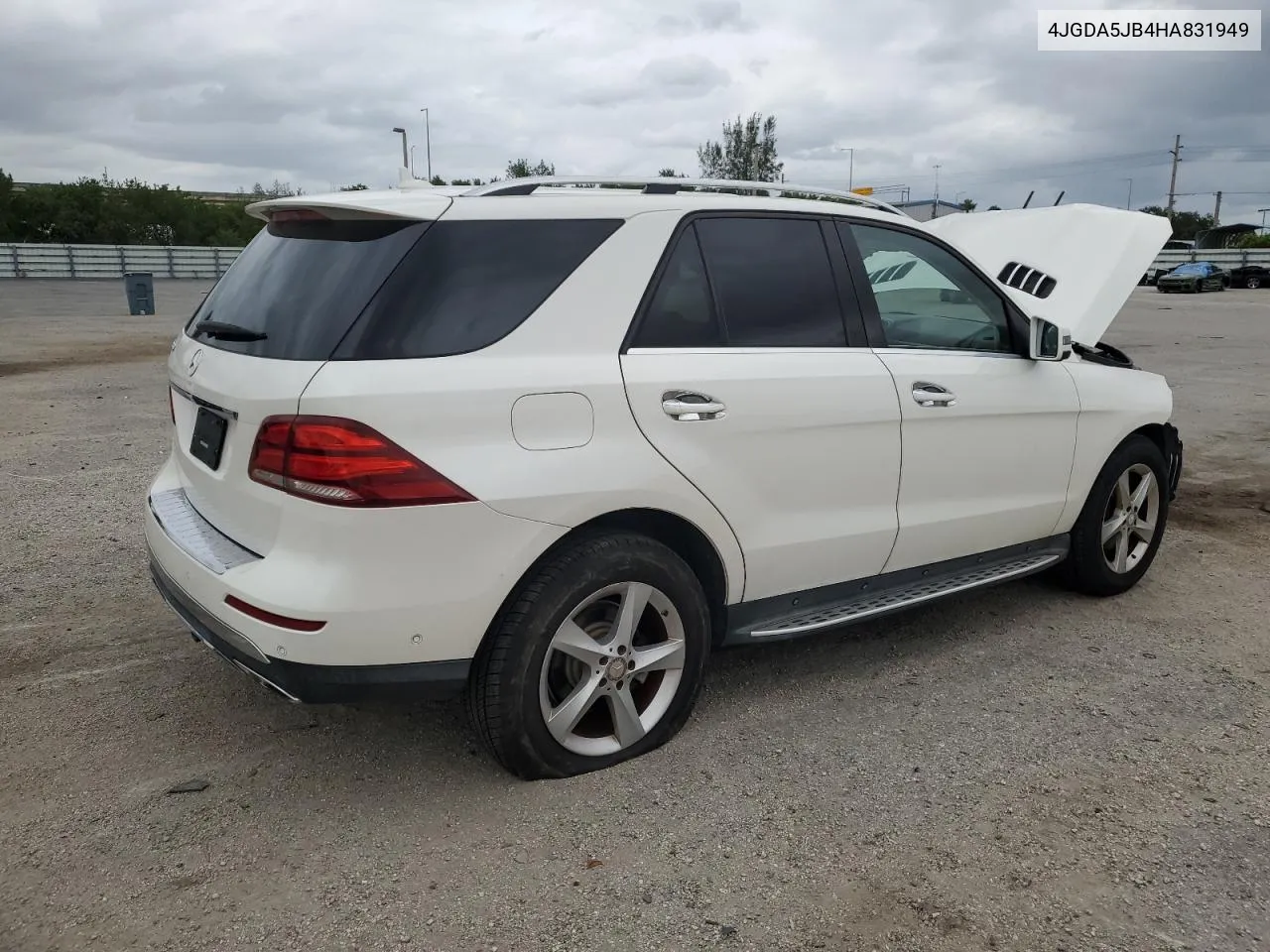 2017 Mercedes-Benz Gle 350 VIN: 4JGDA5JB4HA831949 Lot: 76410294