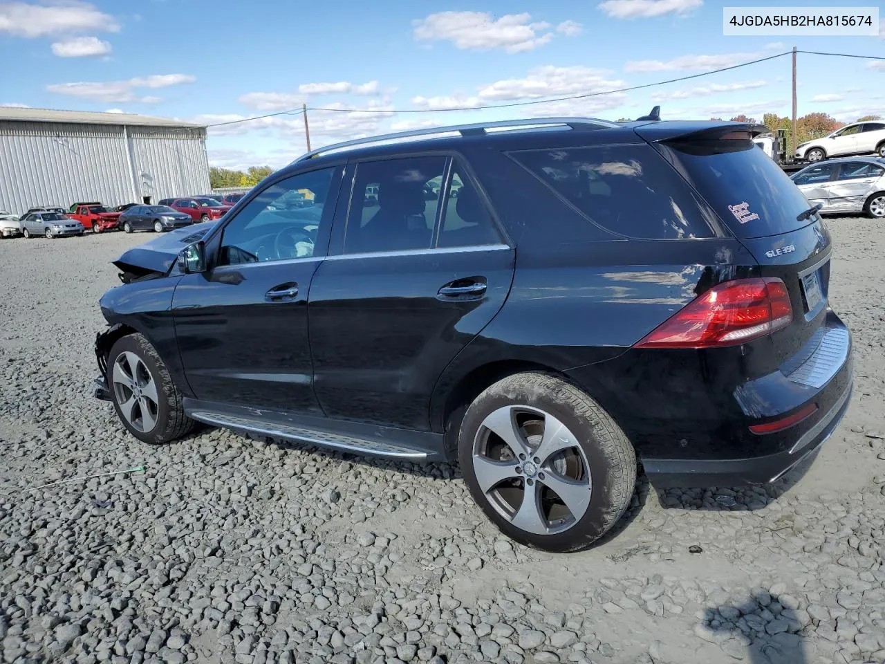 2017 Mercedes-Benz Gle 350 4Matic VIN: 4JGDA5HB2HA815674 Lot: 76510904