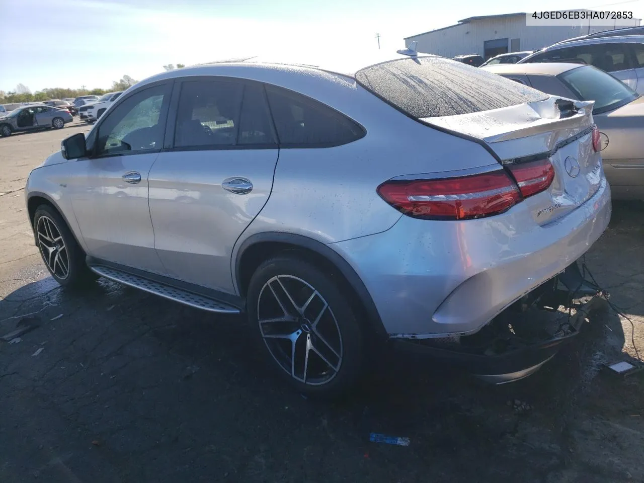 2017 Mercedes-Benz Gle Coupe 43 Amg VIN: 4JGED6EB3HA072853 Lot: 76621274