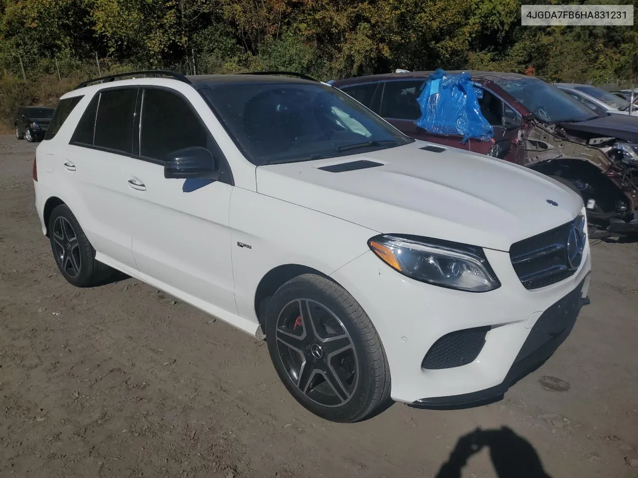 2017 Mercedes-Benz Gle 63 Amg-S 4Matic VIN: 4JGDA7FB6HA831231 Lot: 76630384