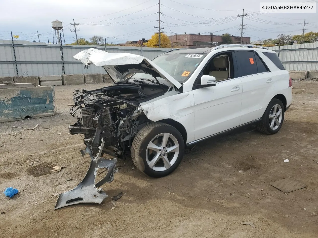 2017 Mercedes-Benz Gle 350 4Matic VIN: 4JGDA5HBXHA845277 Lot: 77536654