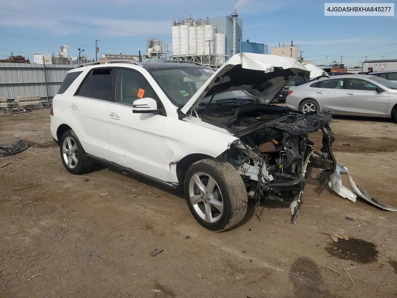 2017 Mercedes-Benz Gle 350 4Matic VIN: 4JGDA5HBXHA845277 Lot: 77536654