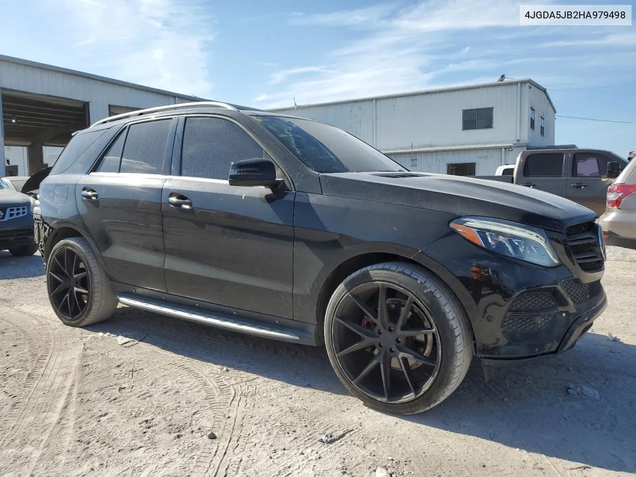 2017 Mercedes-Benz Gle 350 VIN: 4JGDA5JB2HA979498 Lot: 77751664