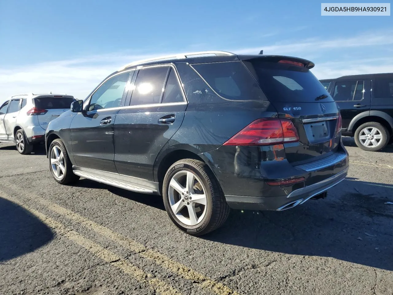 2017 Mercedes-Benz Gle 350 4Matic VIN: 4JGDA5HB9HA930921 Lot: 77809974