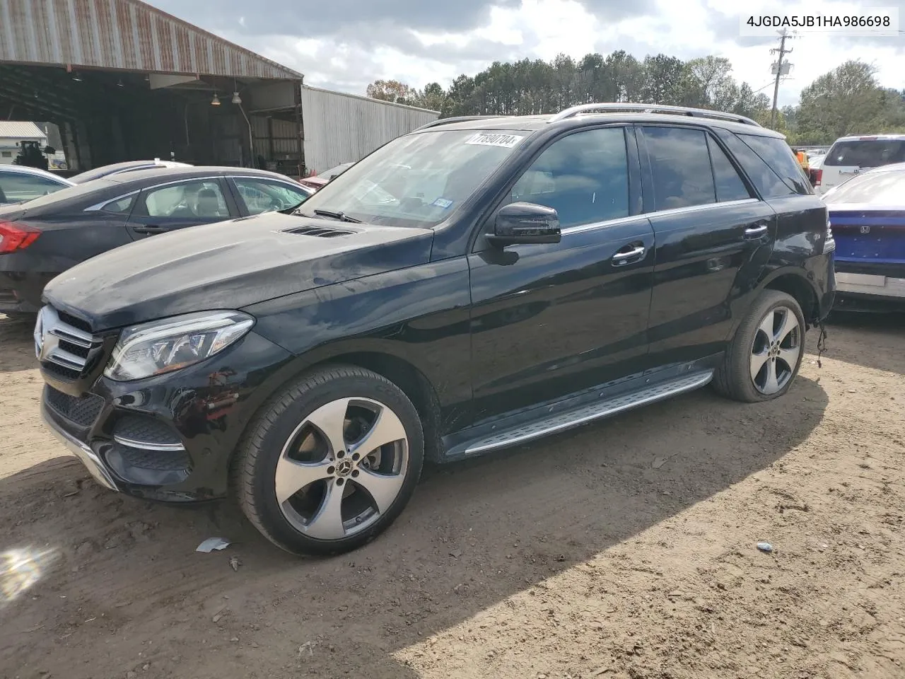 2017 Mercedes-Benz Gle 350 VIN: 4JGDA5JB1HA986698 Lot: 77890704