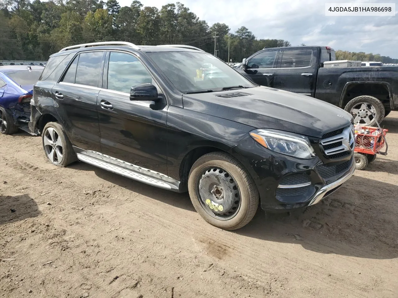 2017 Mercedes-Benz Gle 350 VIN: 4JGDA5JB1HA986698 Lot: 77890704