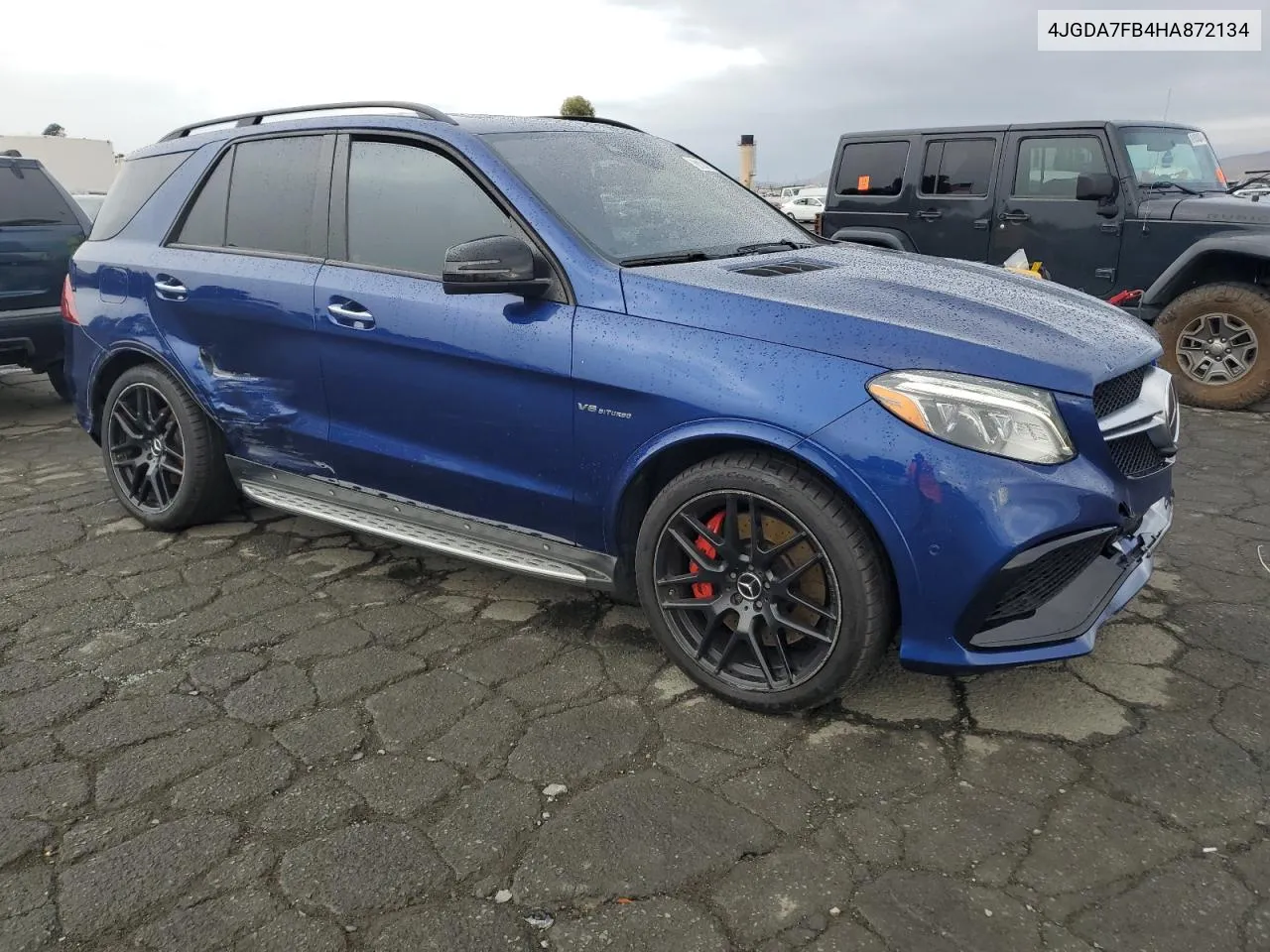 2017 Mercedes-Benz Gle 63 Amg-S 4Matic VIN: 4JGDA7FB4HA872134 Lot: 78104274