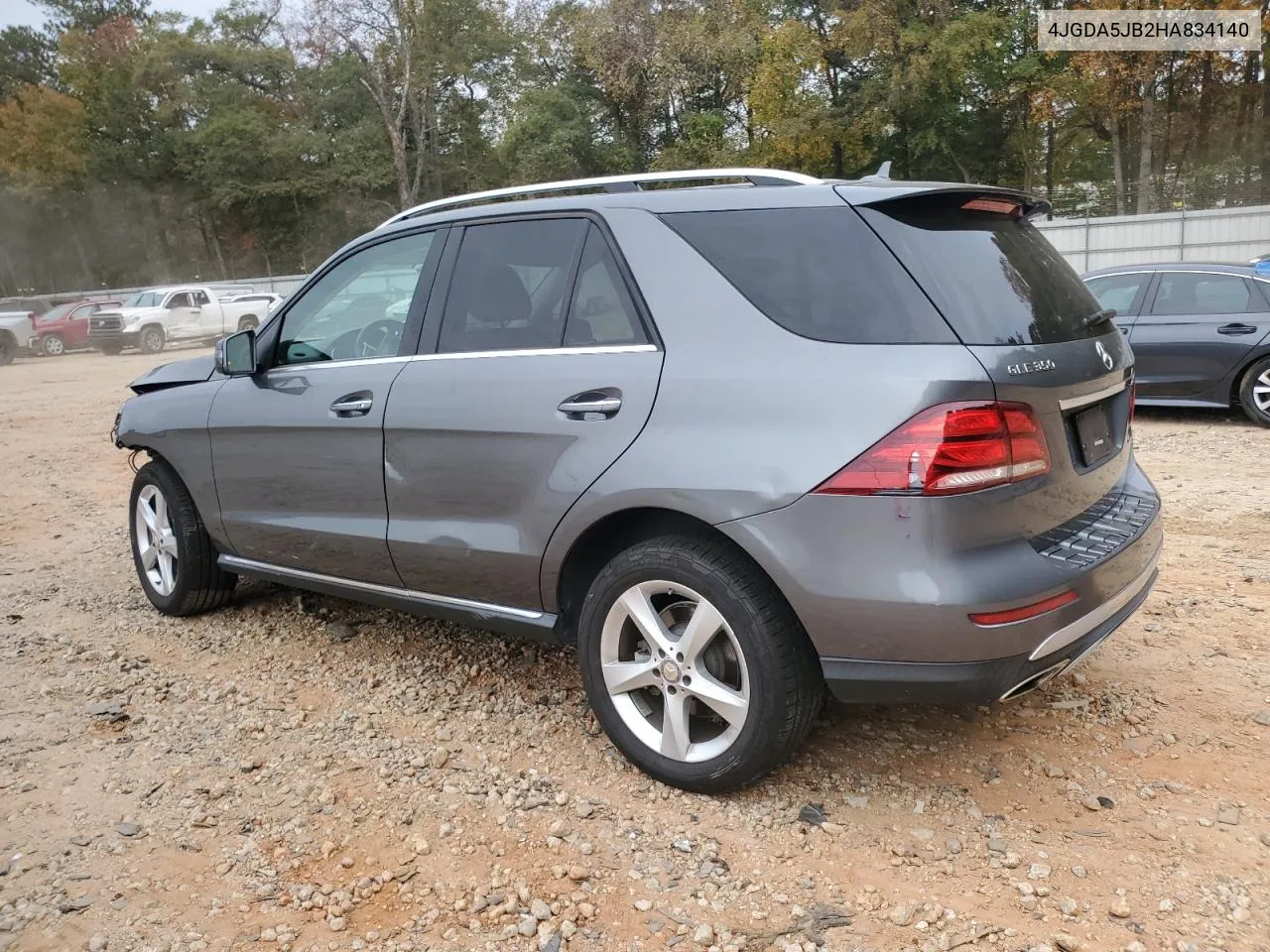 2017 Mercedes-Benz Gle 350 VIN: 4JGDA5JB2HA834140 Lot: 78219154