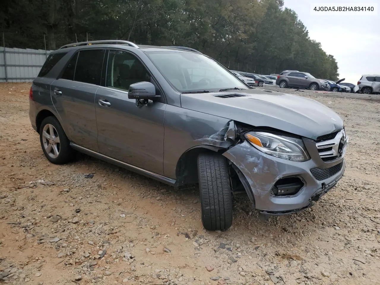 2017 Mercedes-Benz Gle 350 VIN: 4JGDA5JB2HA834140 Lot: 78219154