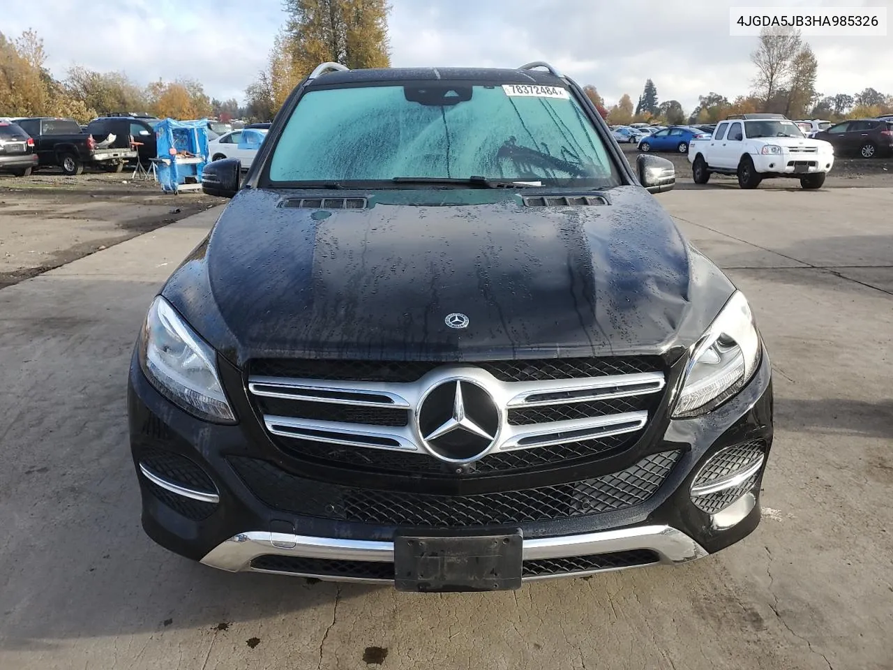 2017 Mercedes-Benz Gle 350 VIN: 4JGDA5JB3HA985326 Lot: 78372484