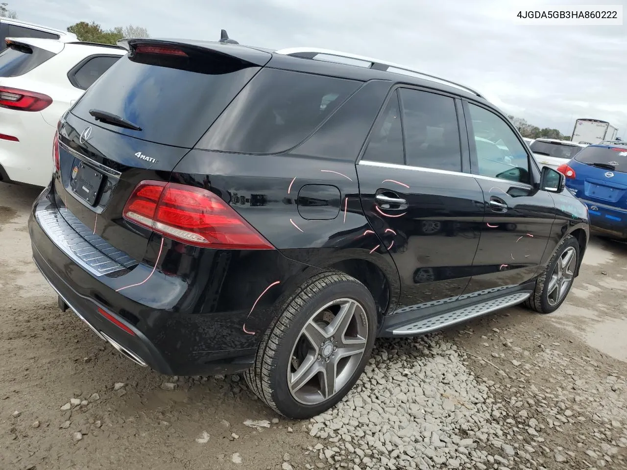 2017 Mercedes-Benz Gle 400 4Matic VIN: 4JGDA5GB3HA860222 Lot: 78847774