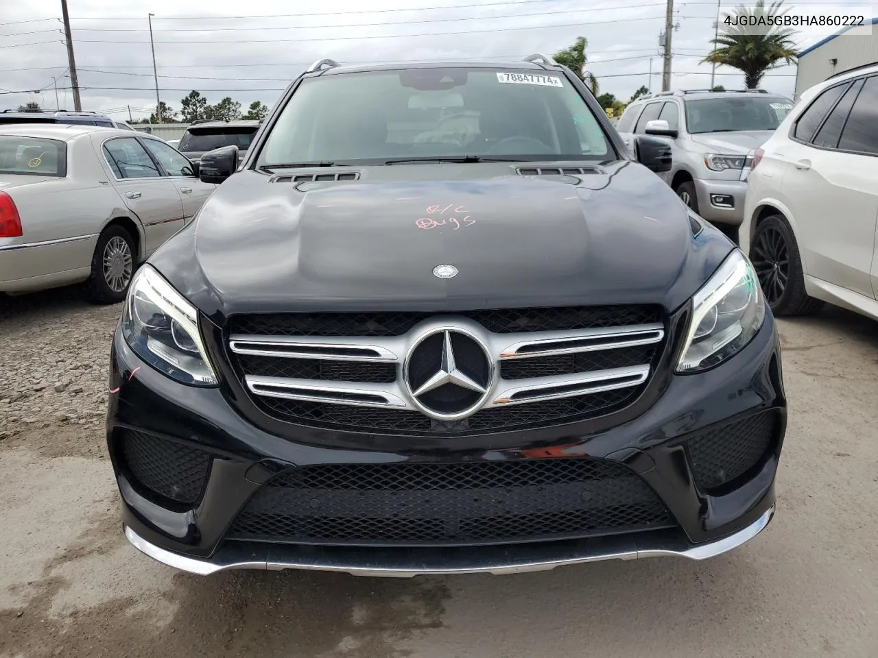 2017 Mercedes-Benz Gle 400 4Matic VIN: 4JGDA5GB3HA860222 Lot: 78847774