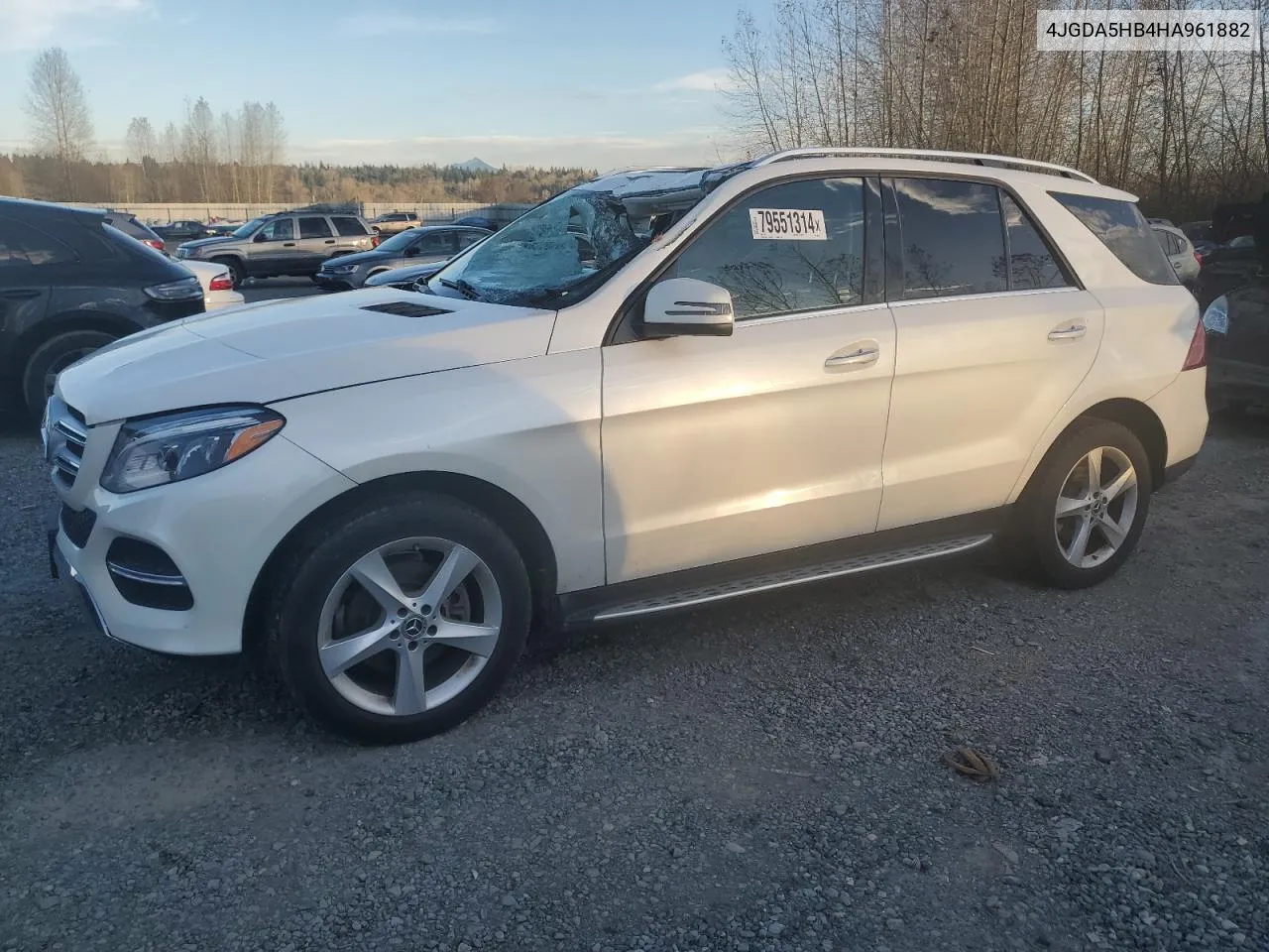 2017 Mercedes-Benz Gle 350 4Matic VIN: 4JGDA5HB4HA961882 Lot: 79551314