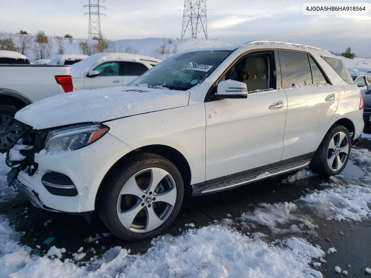 2017 Mercedes-Benz Gle 350 4Matic VIN: 4JGDA5HB6HA918564 Lot: 79681124