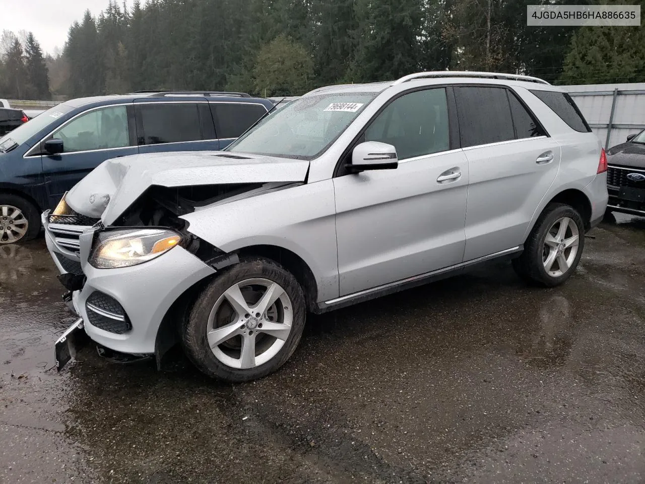 2017 Mercedes-Benz Gle 350 4Matic VIN: 4JGDA5HB6HA886635 Lot: 79698144