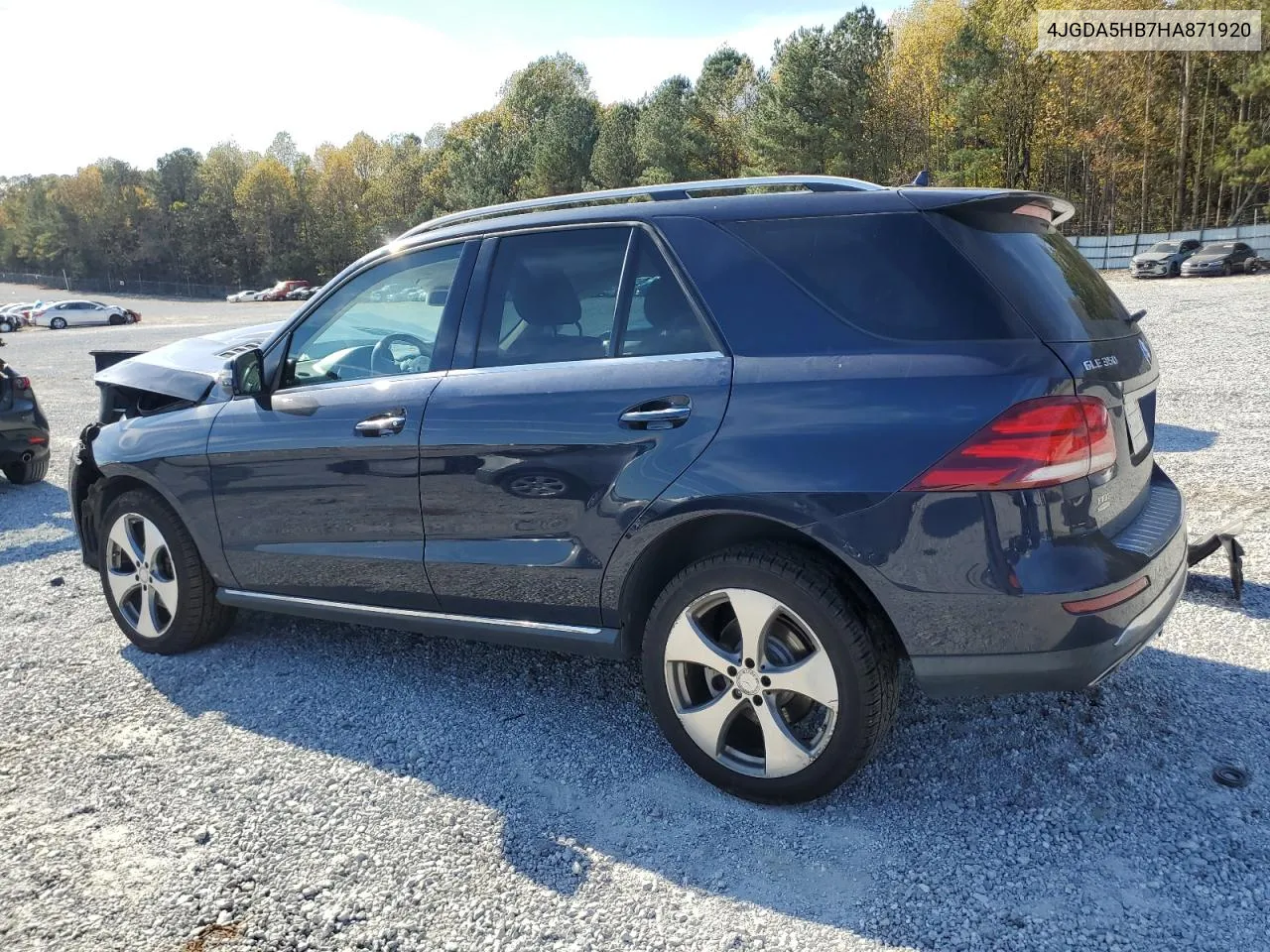 2017 Mercedes-Benz Gle 350 4Matic VIN: 4JGDA5HB7HA871920 Lot: 80373904