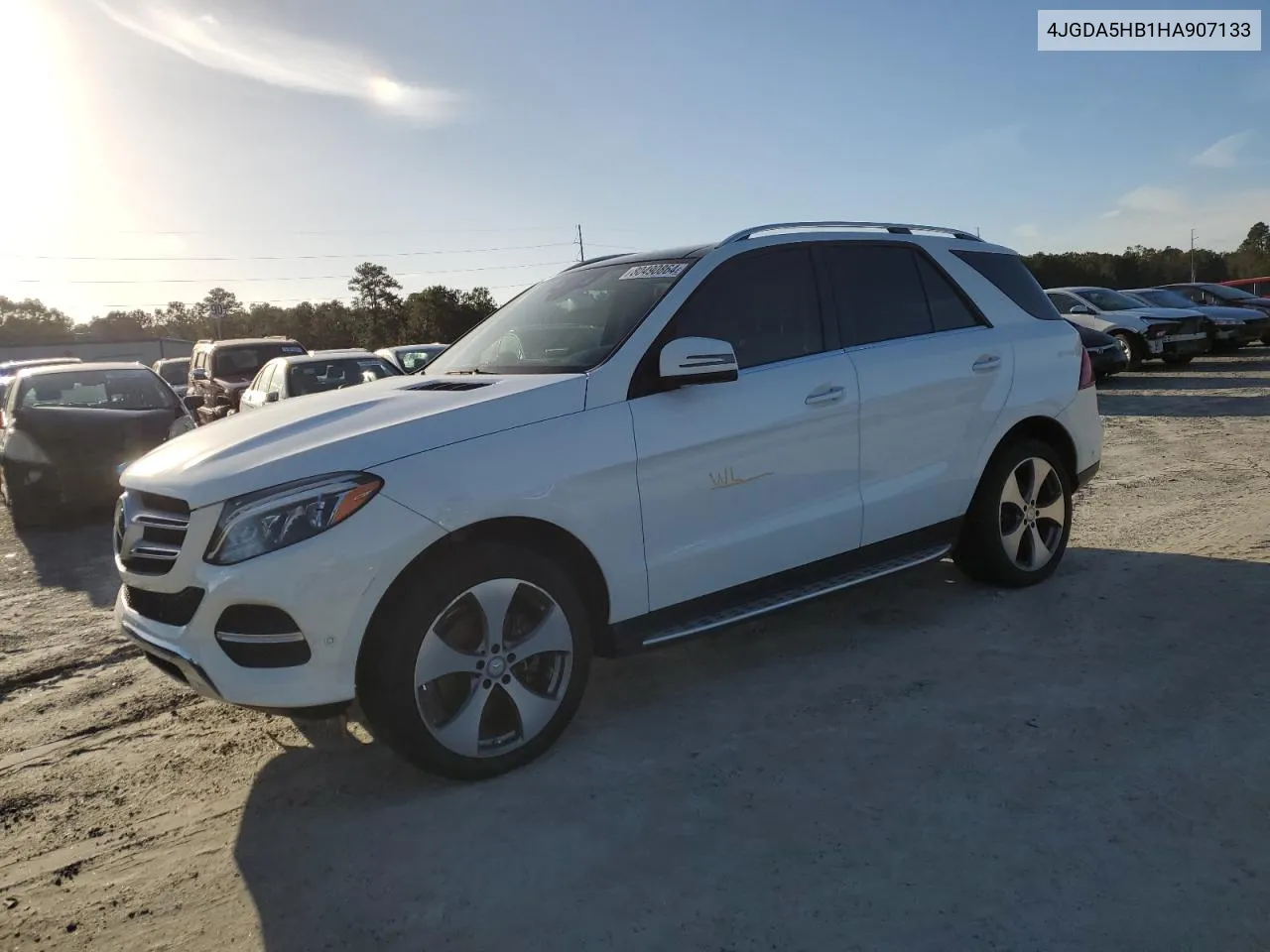 2017 Mercedes-Benz Gle 350 4Matic VIN: 4JGDA5HB1HA907133 Lot: 80490864