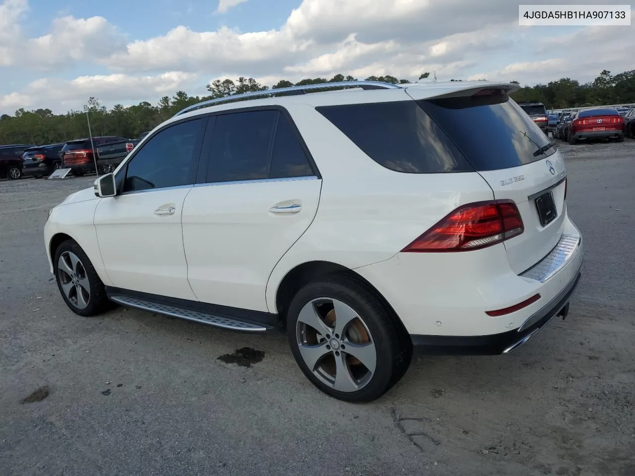 2017 Mercedes-Benz Gle 350 4Matic VIN: 4JGDA5HB1HA907133 Lot: 80490864