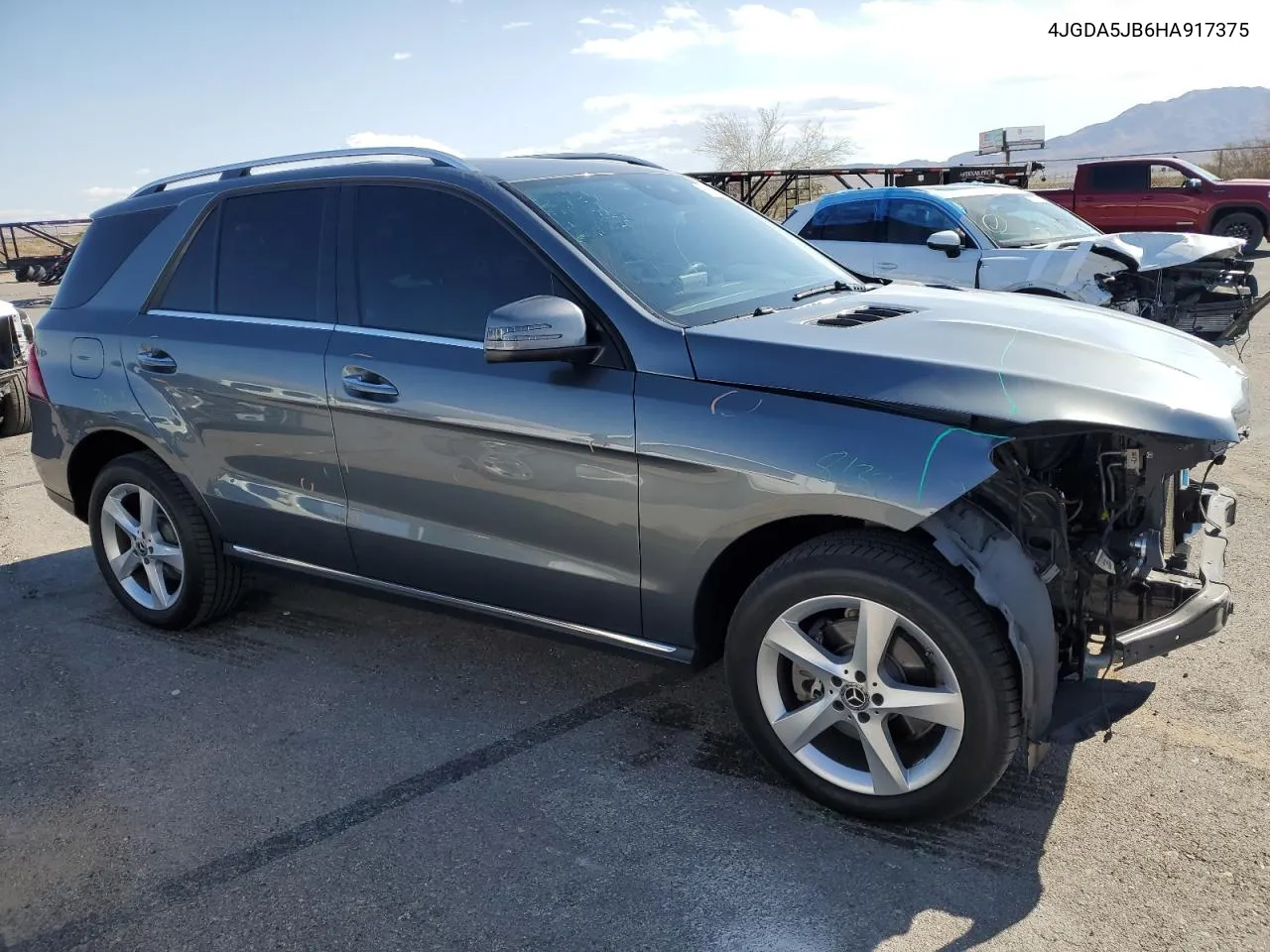 2017 Mercedes-Benz Gle 350 VIN: 4JGDA5JB6HA917375 Lot: 80887554