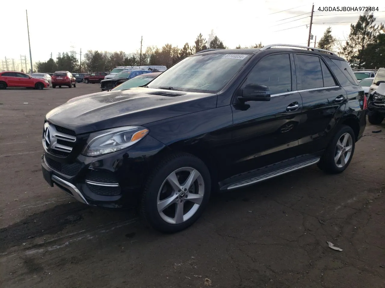 2017 Mercedes-Benz Gle 350 VIN: 4JGDA5JB0HA972484 Lot: 81144054