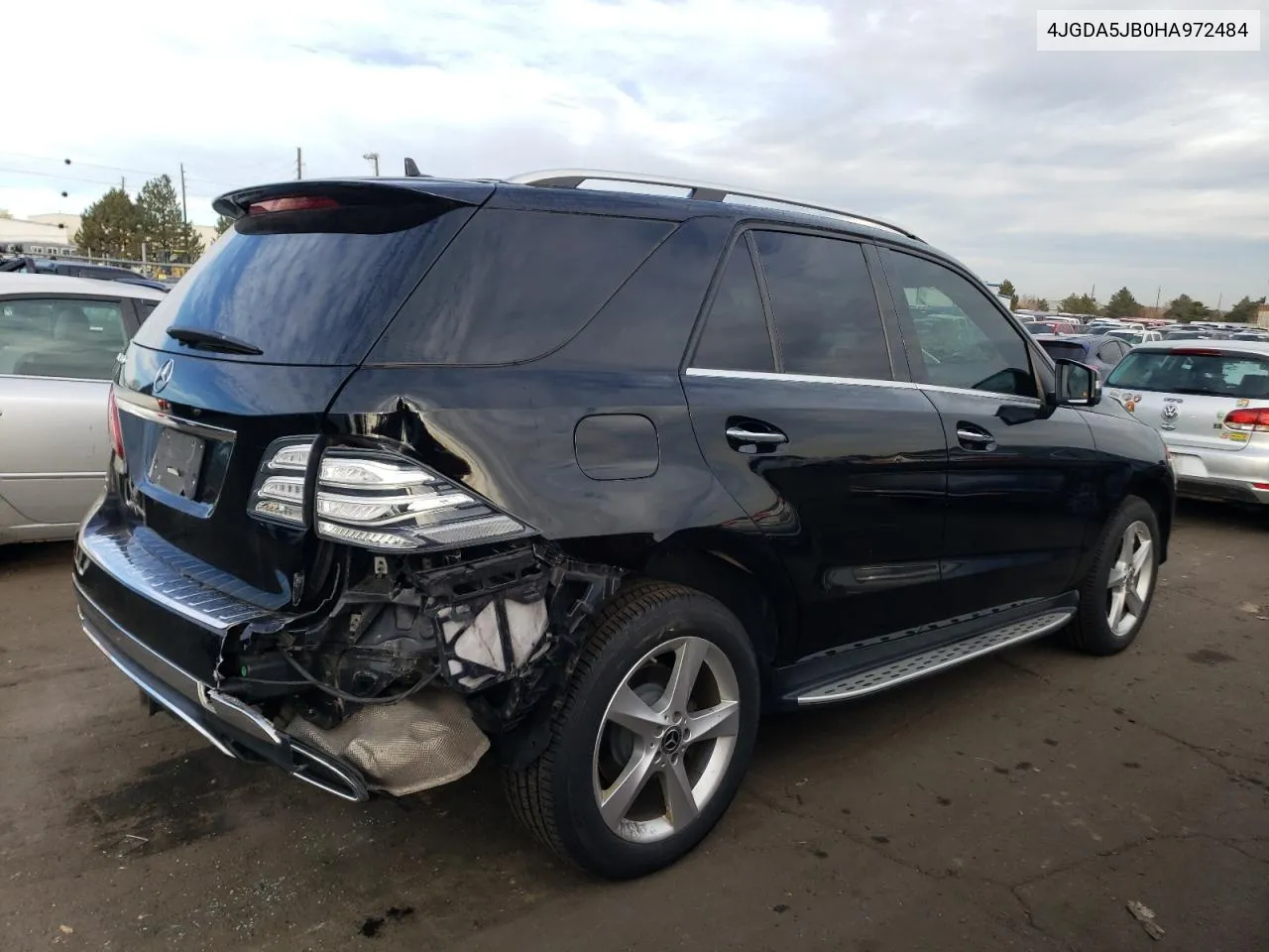 2017 Mercedes-Benz Gle 350 VIN: 4JGDA5JB0HA972484 Lot: 81144054